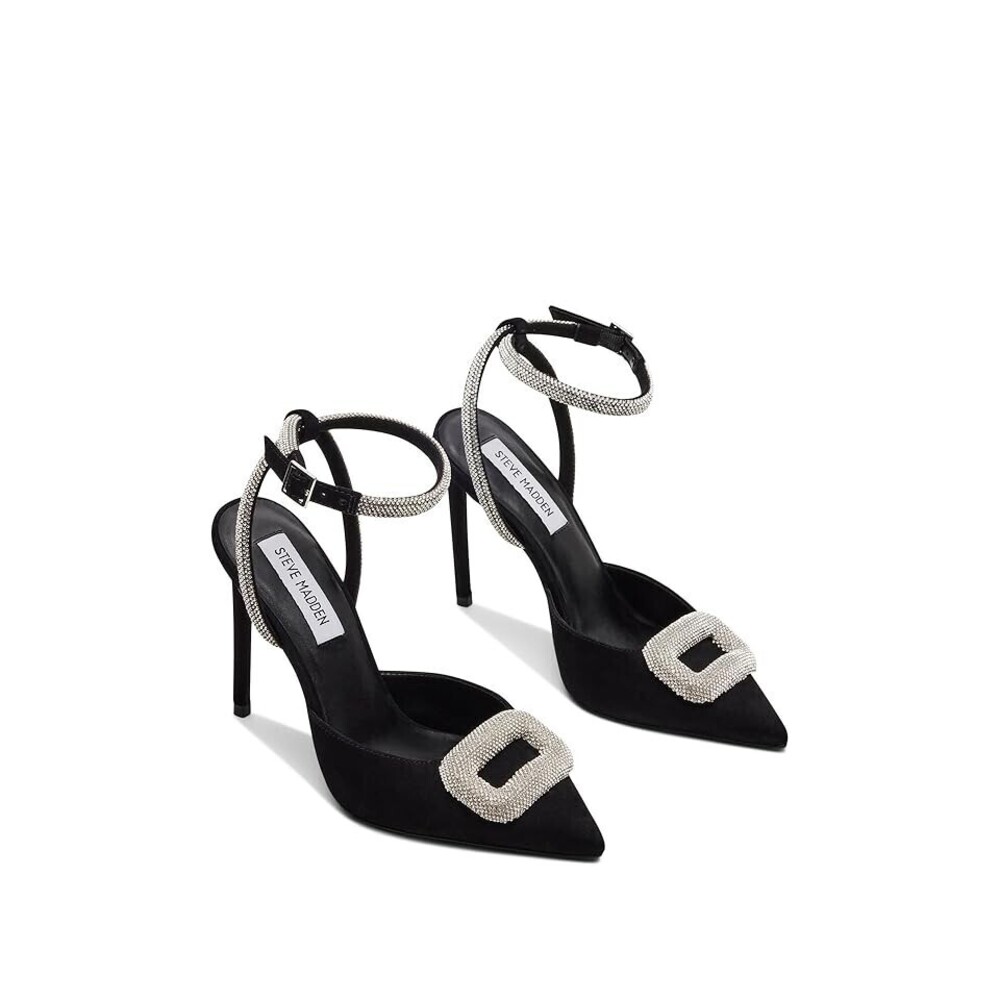 Steve Madden Women's Vienna Embellished Pumps, Black, 10M